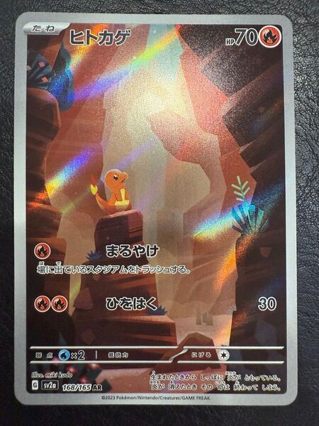 ヒトカゲ 168/165 AR ポケモンカード ポケモンカードゲーム ポケカ SV2a