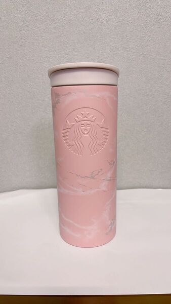 スタバタンブラーSAKURA2023ステンレスボトルマーブル 355ml