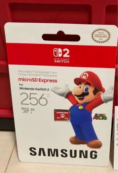 Nintendo Switch 2 microSD Card Samsung サムスン