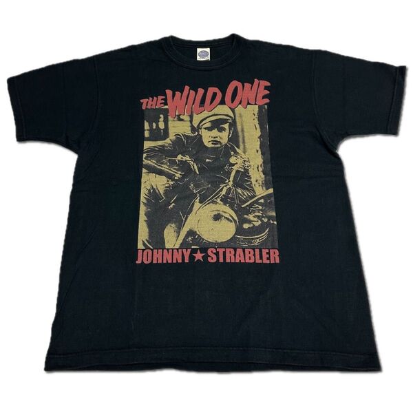 【Used】トイズマッコイ THE WILD ONE TEE JOHNNY STRABLER Tシャツ M ブラック