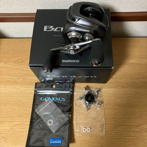 22 バンタム LEFT 超美品 使用1回 ゴメクサススタードラグ ハンドルノブベアリング追加カスタム