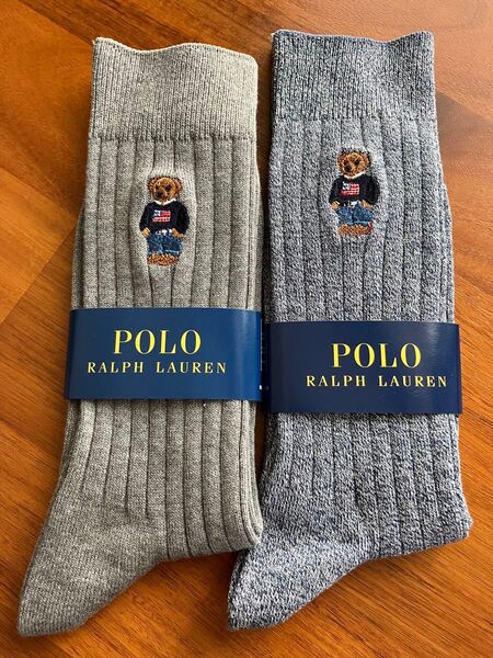 ポロラルフローレン POLO RALPH LAUREN ポロベア ソックス 2足セット 靴下 25〜27cm