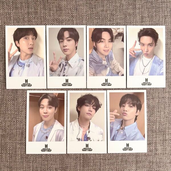 BTS FESTA インスタントフォトカード RM JIN SUGA J-HOPE JIMIN V テヒョン ジョングク トレカ