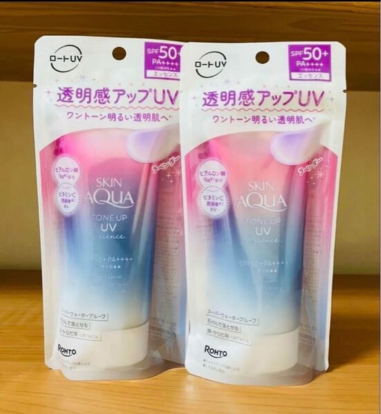 スキンアクア トーンアップUVエッセンス ラベンダー80g