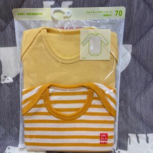 UNIQLO long sleeve crew neck body suit *70