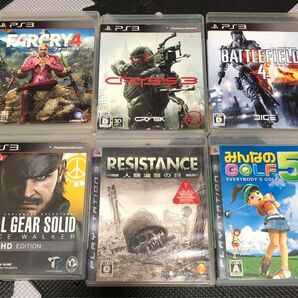 【一気売り】PS3ソフト6本まとめ売り