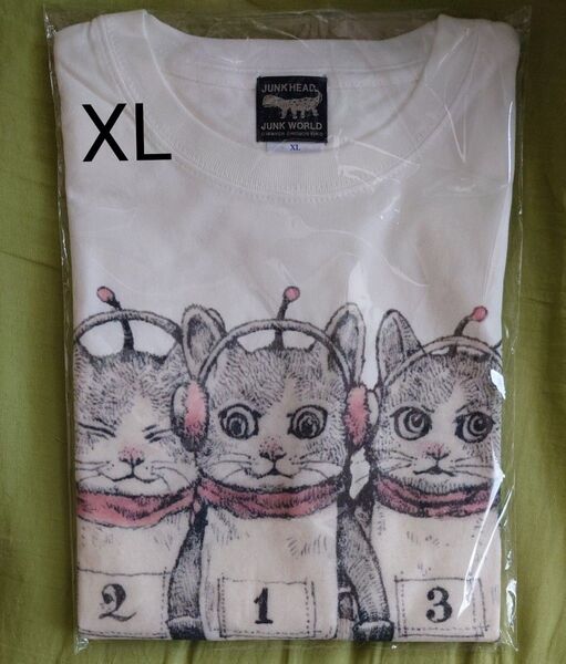 ヒグチユウコさん ボリス雑貨店 Tシャツ JUNK HEAD XL 未開封