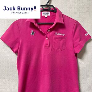 Jack Bunny!! s/s Poloshirt Pink