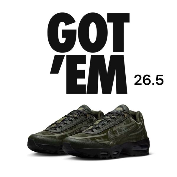 Worksout × Nike Air Max 95 Big Bubble "Uniform/Medium Olive