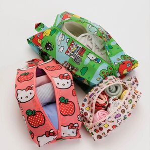 【SANRIOコラボ】BAGGU 3D Zip Set ポーチセット新品 バグー