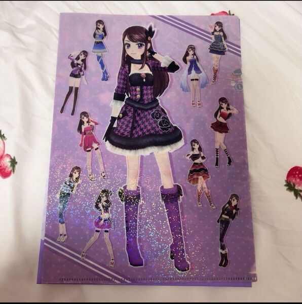 アイカツ 紫吹蘭 クリアファイル