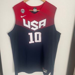 USAバスケットボール代表 ユニフォーム 背番号10 IRVING サイズXL Nike