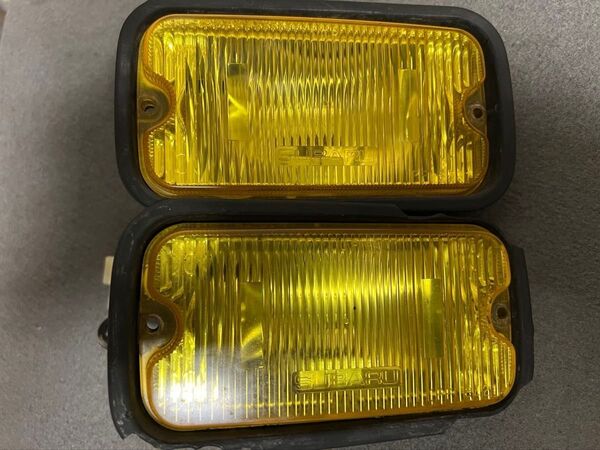 スバル KS KV 赤帽 サンバートラック サンバーバン サンバーディアス等 純正オプションフォグランプ ベゼルハーネスセット