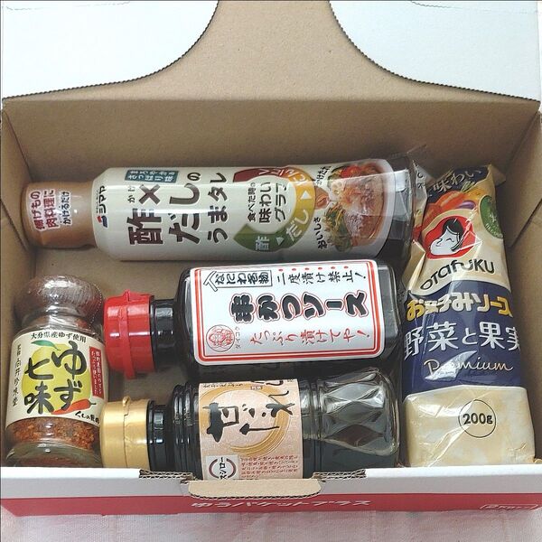 調味料詰め合わせ5点セット