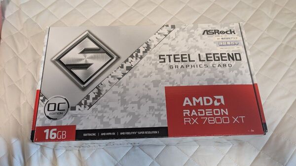ASRock Radeon RX 7800 XT STEEL LEGEND OC