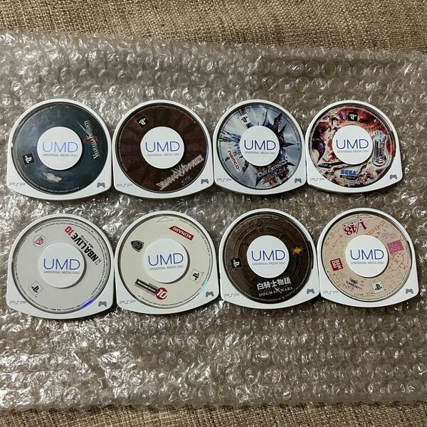 PSP UMD ソフト まとめ売り 8本セット