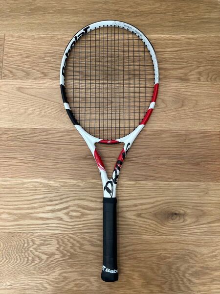 【美品】バボラ (BABOLAT)硬式テニス ラケット20ピュアドライブ JP BF101416 G2 ジャパンモデル