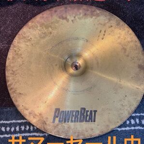 【現状品】PowerBeat Ride 20/51 シンバル パワービート ライド シンバル