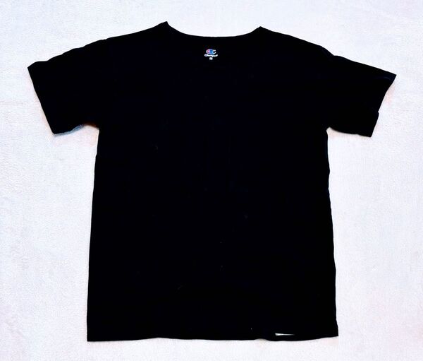 チャンピオン 無地 半袖 Tシャツ メンズM ブラック