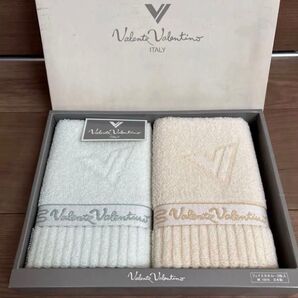 Valente Valentino フェイスタオル 2枚セット 日本製