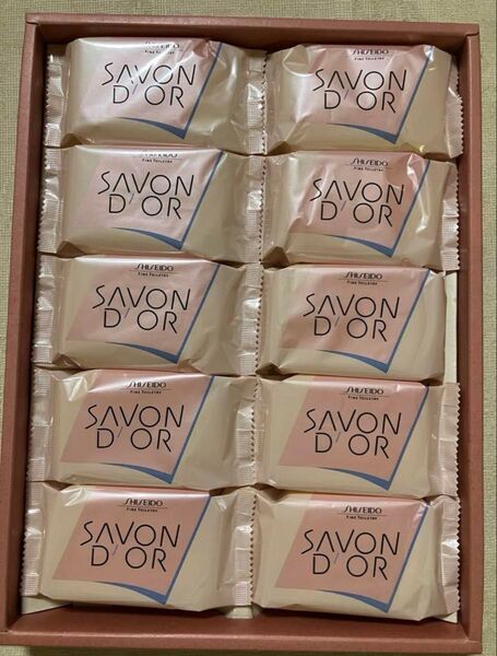 SHISEIDO 資生堂 SAVON D'OR サボンドール 90g 10個