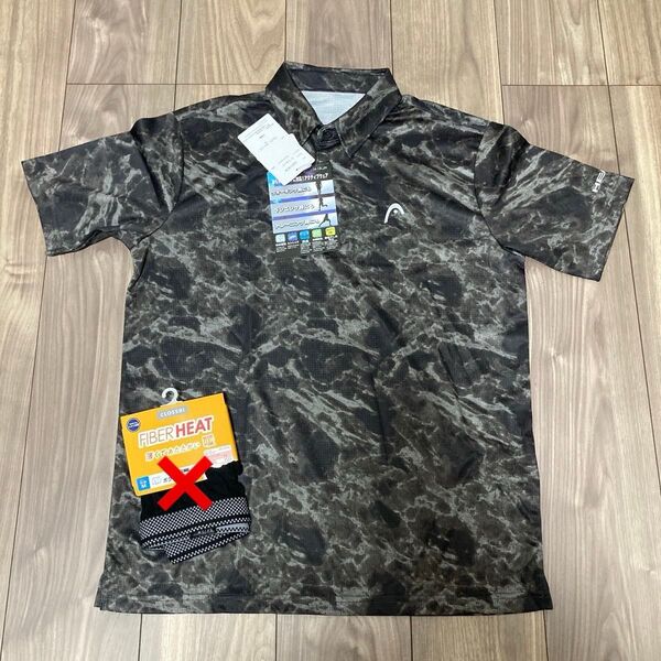 新品タグ付き Tシャツ サイズM 吸水速乾ストレッチ消臭抗菌防臭部屋干し臭防止