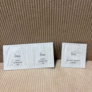 イプサ リキッド ファウンデイションe 101 0.3ml(1回分)×2個/バウンス インテンス クリーム 0.3g