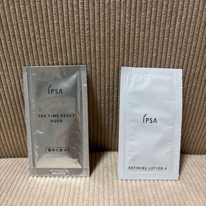 イプサ ザ・タイムR アクア(医薬部外品)薬用化粧水 試用見本2ml/リファイニングローションe(化粧水) 試用見本2ml