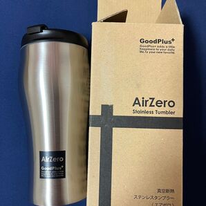 AirZero ステンレスタンブラー 370ml 真空断熱 保温保冷
