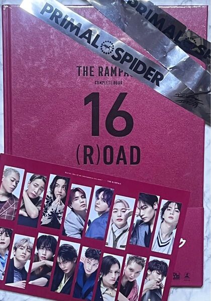 【特典+銀テープ付き】THE RAMPAGE コンプリートブック『16(R)OAD』写真集
