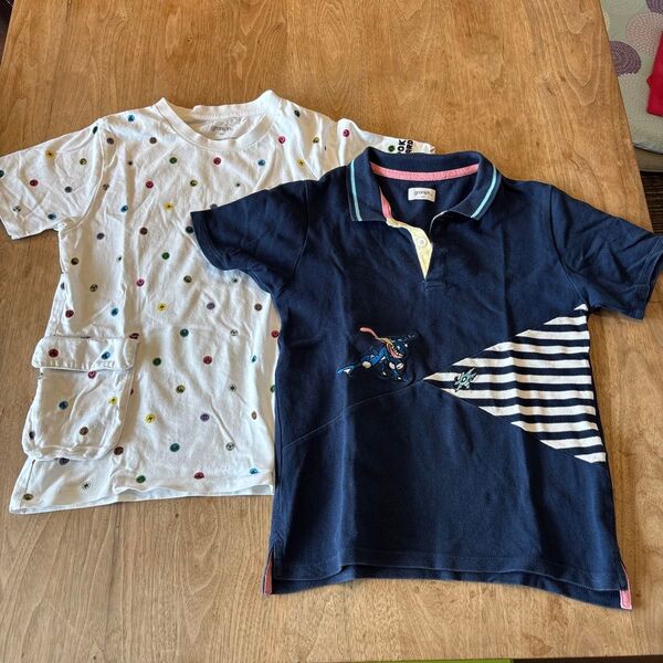 グラニフ◇ポケモンカード ゲッコウガ ポロシャツ Tシャツ 140 2枚セット