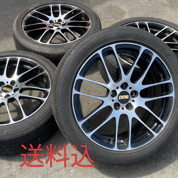 送料込 BBS 17インチ アルミホイール レグノ215/45R17 4本セット