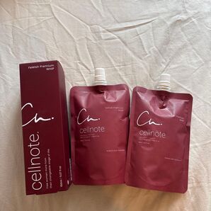 【新品未開封】セルノート cellnote FeMish Premium Whip 1本と詰替用2パック