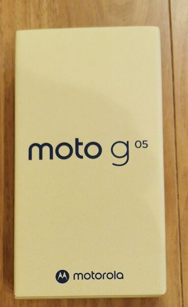 moto g05 ミスティブルー 新品未開封