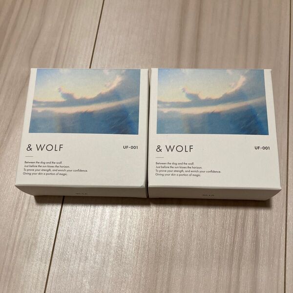 & WOLF UVセラムリキッドファンデーション UF-001 ピンクベージュ N organic UVカット ファンデ