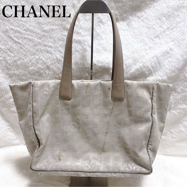 【可愛い】大人気!CHANEL ニュートラベルラインMM トートバッグ ベージュ