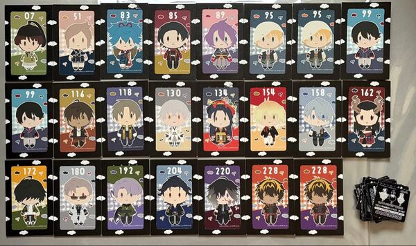 刀剣乱舞 御伴散歩 御伴くじ その3 フリューくじ 半券 23点セット