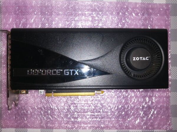 ZOTAC GeForce GTX1660 6GB GDDR5 ジャンク