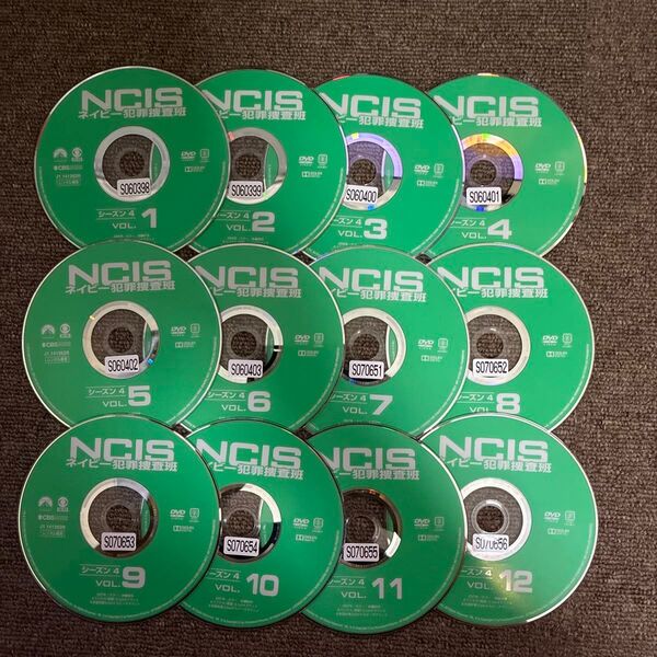 NCISネイビー犯罪捜査班 season4 1〜12 レンタル落ちDVD ディスクのみ
