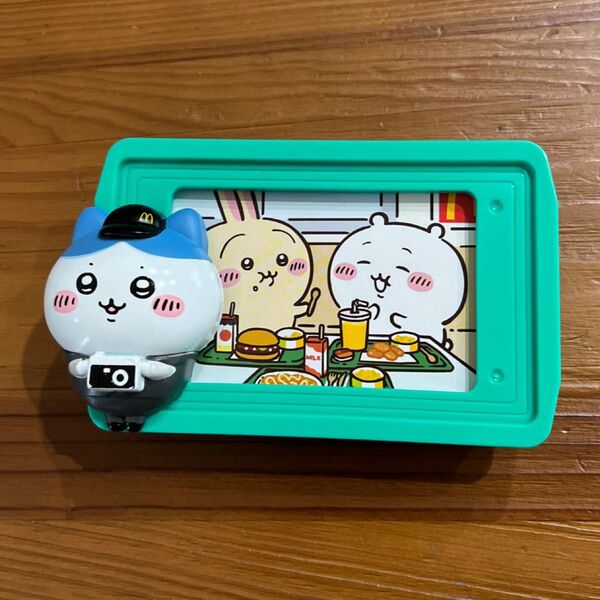 ちいかわ マック マクドナルド ハチワレ うさぎ ハッピーセット おもちゃ トレイフォトフレーム ハチワレフォトフレーム