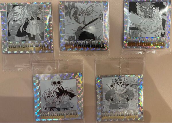ドラゴンボール 40周年記念 ウエハース 5枚セット