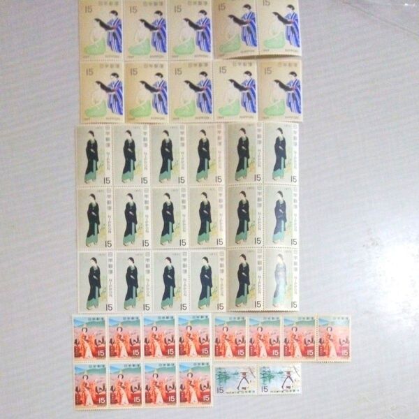 15円切手42枚 まとめ売り 額面630円