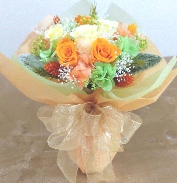 プリザーブドフラワーアレンジ お祝い お供え花 ウェディング ブーケ 花束 薔薇 テーブル花 誕生日花