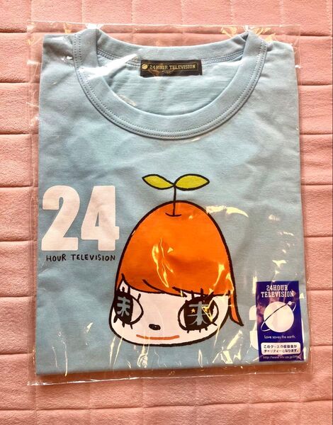 24時間テレビ35 チャリTシャツ SSサイズ 水色 新品未開封 2012 奈良美智 嵐 大野智