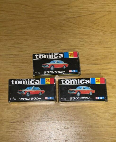 【中古】トミカ クラウンタクシー ミニカー 黒箱