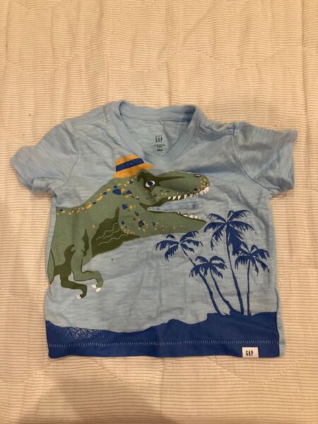 GAP ギャップ 80㎝ 男の子 半袖Tシャツ 恐竜