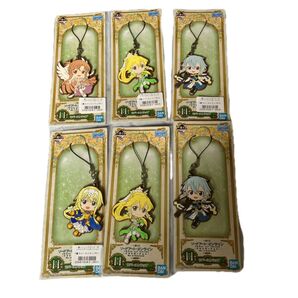 ソードアート・オンライン 一番くじ ラバーストラップ 6個セット