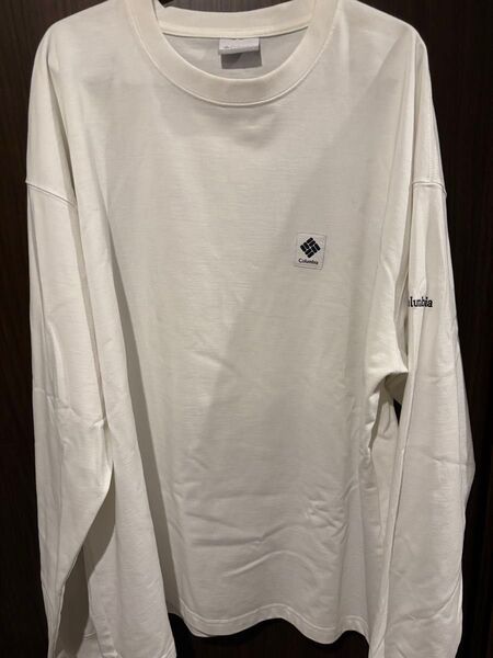 コロンビア Colombia 長袖 ロングTシャツ 白