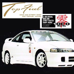 希少 TOP FUEL(トップフューエル) スポンサー ステッカー二枚 オマケ付