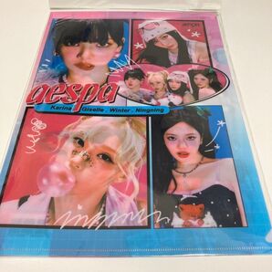 AESPA クリアファイル